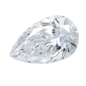 CONCEPTION DIA-7 Diamants synthétiques (cultivés en laboratoire) certifiés IGI, taille poire, 1 à 5 carats, VVS, couleur CVD HPHT, excellents bijoux - Product Image 6