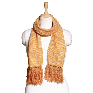 Écharpe tricotée unisexe pour le camping - Cache-cou chaud et durable - Écharpe d'hiver douce au crochet avec logo personnalisé - Product Image 1