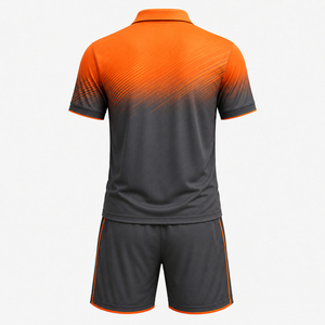 4. Uniforme de tenis elegante para hombre, material que absorbe la humedad, diseño moderno para rendimiento en la cancha y ropa deportiva activa. - Product Image 5