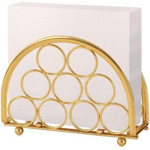 Stainless Steel Vertical Napkin <b>Holder</b> Chrome Metal Paper <b>Tissue</b> Rack Tabletop Serviette Dispenser for <b>Kitchen</b> Restaurant Hotel - Product Image 3