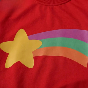 เสื้อฮู้ดผู้หญิงลายการ์ตูนดาวและสายรุ้งสุดสร้างสรรค์สำหรับฤดูใบไม้ร่วงและฤดูหนาว เสื้อฮู้ดแขนยาวลำลองแฟชั่นสำหรับผู้หญิง - Product Image 6
