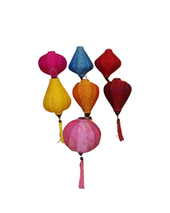 Lanterne en soie de bambou de qualité supérieure, fourniture du Vietnam pour les décorations d'événements à grande échelle, éclairage de lieu de mariage festif - Product Image 5
