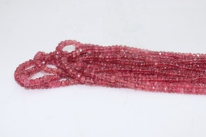 AAA Rare Natural Burma Red Spinel Faceted Rondelle Beads 3-3.5mm 16 Inches Spinel Cut Jewelry Making Beads - Product Image 5