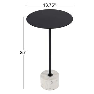 Mesa de Centro Minimalista con Superficie Redonda Flotante, Base Precisamente Equilibrada y Acento Moderno y Elegante para Espacios Habitables - Product Image 4