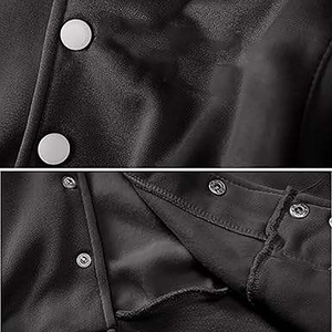 Chaqueta Varsity Corta para Mujer, Venta al por Mayor, Manga Larga, Invierno, Logotipo Personalizado, Cómoda, Informal - Product Image 5