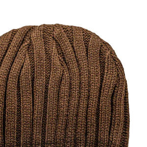 Premium Quality Custom Logo Embroidered Winter Knit Beanies Hat Wholesale Soft Acrylic Warm Winter Wear Beanies Hat - Product Image 5