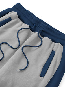 Survêtements d'hiver pour hommes MATEX SPORTS, respirants, en polaire polyester/coton, manches longues, décontractés, coupe régulière, col montant - Product Image 6