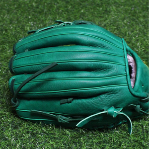 Guante de béisbol profesional personalizado para hombre y mujer, de piel de vaca, para campo interior y receptor, aplicable en deportes. - Product Image 1