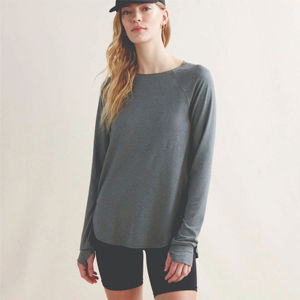 Camisa Casual de Manga Larga para Mujer, Duradera, con Tela de Lona Elástica, Ajuste Activo y Comodidad para el Movimiento - Product Image 1