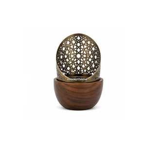 Concept Home Metal Incense <b>Burner</b> Copper Lid Handmade Eco-Friendly Arabic Scented Aromatic Diffuser All Season Use CMC-IB464 - Product Image 4