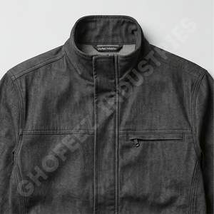 แจ็คเก็ตยีนส์พรีเมียมแบบยูนิเซ็กส์ สไตล์คลาสสิค ทรัคเกอร์ 100% ผ้าฝ้าย ล้างแบบวินเทจ สตรีทแวร์ เสื้อคลุมด้านนอก รับทำโลโก้ตามสั่ง ขายส่ง OEM - Product Image 5