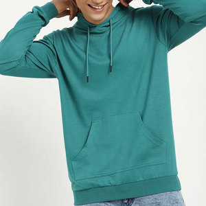 Wholesale Premium Quality Unisex Autumn Apparel Custom Design 3D Embroidery Pocket Hoodies <b>Pullovers</b> <b>Men</b> Women Heavyweight 100% - Product Image 4