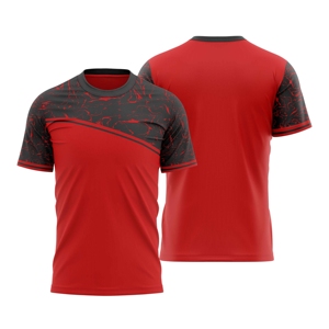 Custom Full Sublimation <b>T</b>-<b>Shirt</b> Manufacturer | Men Women Adult Sizes | Lightweight Quick Dry Short Front Training Sportswear - Product Image 2
