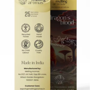 Incienso de Madera de Dragón, Ecológico, 100% Natural y Orgánico, Hecho en India - Product Image 1