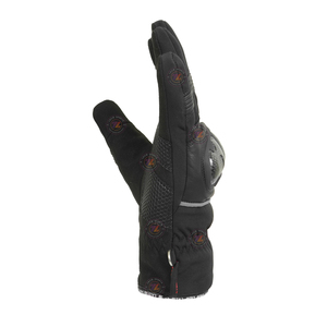 Gants de moto en textile softshell imperméables Lazib Sports, réfléchissants, pour la conduite en ville, avec paume antidérapante et fonction tactile - Product Image 4