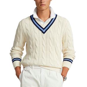 Pulls de cricket pour hommes à manches longues, toutes tailles, couleurs et décorations brodées, faible MOQ, best-seller, haute qualité, faciles à porter - Product Image 1