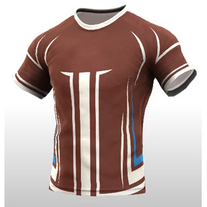 Camiseta de Rugby Transpirable para Hombre, Nombre del Equipo Personalizado, Ropa Deportiva para Adultos, Camiseta de Secado Rápido con Estampado por Sublimación, Uniformes de Entrenamiento de Fútbol - Product Image 5