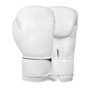 Gants de boxe en gel pour hommes, en cuir microfibre, fermeture auto-agrippante, 12oz 16oz, paume en maille respirante, modèle avancé - Product Image 5