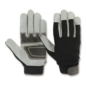 Guantes de Seguridad Mecánicos de Cuero Vacuno de Primera Calidad, Fabricación Profesional, Guantes Industriales para Trabajo Mecánico a Precio Económico - Product Image 1