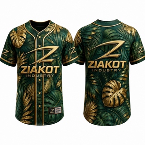 ZIAKOT เสื้อเบสบอลลายทางสีดำม่วงสำหรับผู้ชาย ชุดทีมแบบกำหนดเอง ระบายความชื้นได้ดี แขนสั้น เสื้อผ้ากีฬาของแท้ - Product Image 6