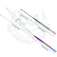 Outils professionnels pour extensions de cheveux, boucles, aiguille à tirer, crochet et perles à fil, kit de micro-liens pour cheveux par Life Care Instr.