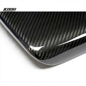 Kit carrosserie en fibre de carbone sèche ICOOH Racing, boîte d'accoudoir <span class=keywords><strong>centrale</strong></span> compatible avec <span class=keywords><strong>Tesla</strong></span> <span class=keywords><strong>Model</strong></span> 3 Y S <span class=keywords><strong>X</strong></span> - Product Image 6