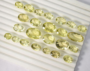 Lote al por Mayor de Cuarzo Limón Natural en Forma Ovalada - Product Image 4