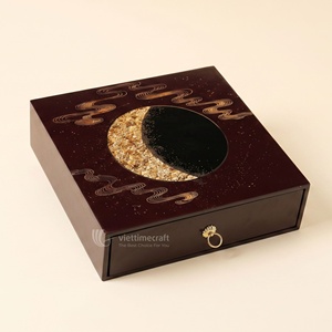 Trending Color Lacquer <b>Box</b> for 2026 Summer Spring, Lacquer Serving <b>Box</b>, Gift <b>Box</b> for Jewelry Holder Vietnam - Product Image 1