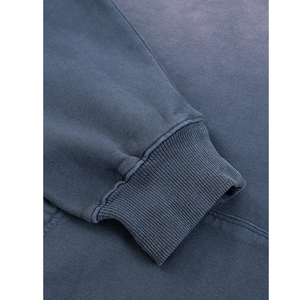 เสื้อฮู้ดดี้โอเวอร์ไซส์แบบไม่มีเชือก ผ้าฟลีซหนานุ่ม น้ำหนักมาก สไตล์สตรีทแวร์  350gsm  รับสกรีนโลโก้ตามสั่ง สำหรับผู้ชายและผู้หญิง - Product Image 3