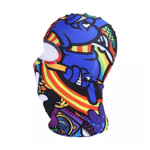 Masque de ski Y2K à double couche entièrement ouvert, cagoule tricotée pour sports d'hiver, ski, cyclisme, temps froid, personnalisable - Product Image 5