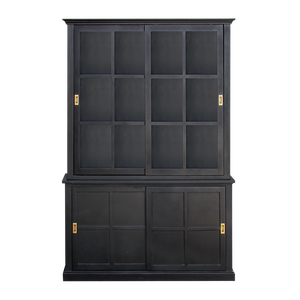 Armario Convertible Moderno y Tradicional de Madera Maciza con Acabado Brillante, Puertas de Panel, Mueble Individual Personalizado de Fábrica - Product Image 1