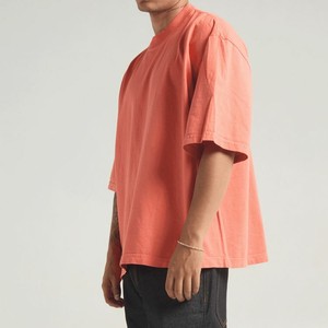 Camiseta de Hombre 100% Algodón, Tejido Jersey, Cuello Redondo, Manga Corta, Lisa, Color Personalizado, Casual, OEM, ODM, Venta al Por Mayor - Product Image 3