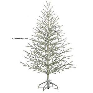 Premium Quality Christmas <b>Tree</b> Luxury Design Silver Finished Aluminum Metal <b>Tabletop</b> Blank Sublimation - Product Image 1