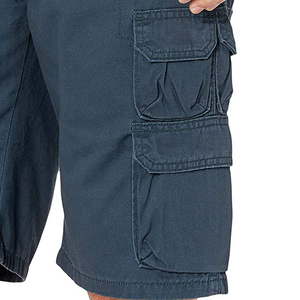 Shorts pour hommes, jeans en coton tendance, shorts d'été multi-poches, pantalons décontractés pour hommes, shorts cargo à 6 poches - Product Image 5