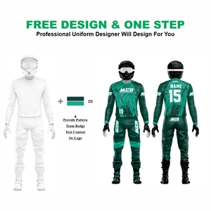 Stylish Design Ladies Men's % Customized Stretch Fabric Digital Print Washed Breathable Quick Dry Dirt Bike Road ATV - Product Image 2