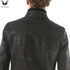 Servicio OEM ODM, Chaquetas de Cuero Texturizado para Adultos, Ropa de Invierno de Alta Calidad con Cierre Completo, Buen Proveedor de Ropa Exterior para Adultos - Product Image 6