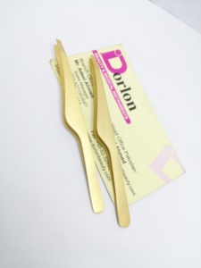 แหนบดึงขนคิ้วเคลือบทองด้าน สแตนเลสสตีล ปลายเฉียง คุณภาพพรีเมียม - Product Image 2
