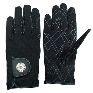 <b>Equestrian</b> Horse Riding Gloves Four Way Stretch Fabric Breathable Silicone Grip Performance Fit - Product Image 1