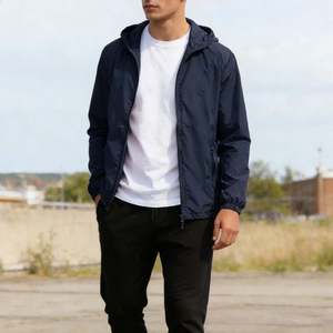 Custom Men Hooded Winter Windproof Jacket OEM Sport <b>Coat</b> Personalized Performance Athletic Wear - Product Image 4