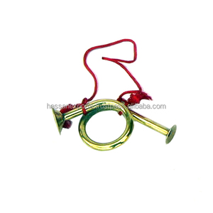 Cuerno de caza de latón francés de diseño elegante, claxon montado de calidad prémium para celebración, fiesta, boda - Product Image 5