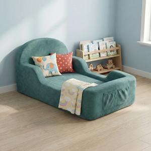 Sofá Cama Ajustable de Espuma de Alta Densidad para Niños Pequeños, Diseño Moderno, Ecológico y Duradero, Cama para Niños y Bebés para Dormitorio o Escuela, para Niños - Product Image 2