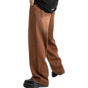 กางเกงยีนส์ทรงตรงแบบสแต็ค ขายตรงจากโรงงานปี 2026 ผู้ผลิตกางเกงยีนส์เดนิมแบบกำหนดเองจากปากีสถาน คุณภาพดี กางเกงยีนส์ผู้ชายสีพื้น ระบายอากาศได้ดี สำหรับฤดูใบไม้ผลิ - Product Image 3