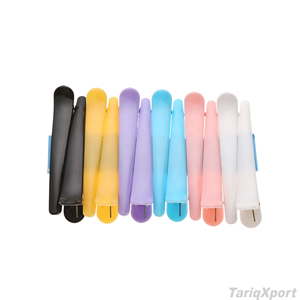 Meilleures ventes de pinces à cheveux pour femmes en plastique multi-usages antidérapantes avec options multicolores pour salon de beauté - Product Image 6