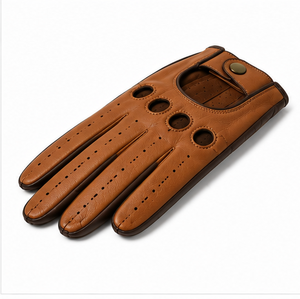 Soft Genuine Leather <b>Driving</b> <b>Gloves</b> <b>Men</b> Women Touchscreen Breathable Thermal Non Slip Classic Design Outdoor Winter Car <b>Gloves</b> - Product Image 2