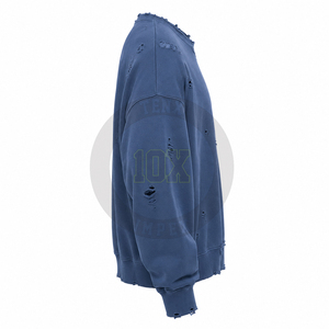 Sudaderas de algodón mezclado con logotipo personalizado al por mayor para adultos, sudaderas cálidas de alta calidad con el mejor diseño - Product Image 3