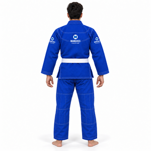 Premium Durable 380g Jiu Jitsu Uniform BJJ Gi Pearl Weave <b>Jacket</b> Cotton Pants Training Apparel Martial Arts Sportswear - Product Image 2