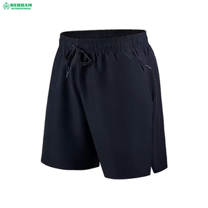 Pantalones Cortos Deportivos Casuales de Verano para Hombre, de Lona/Cotton, Cintura Alta, Cierre con Cordón, Secado Rápido, Logotipo Bordado en 3D en la Parte Delantera, Personalizados - Product Image 2