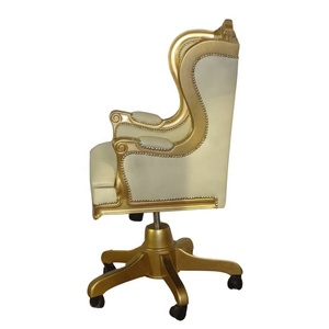 Luxury Executive Chair with Storage Wooden Office Chair with Swivel Hydraulic Office Chair with <b>Wheel</b> for Home Office <b>Furniture</b> - Product Image 5