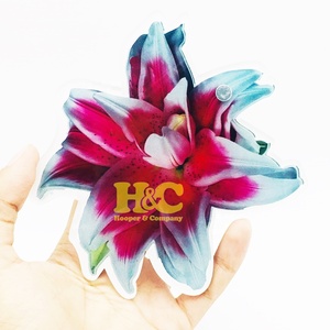 ToP Quality Acrylic Lash Tiles Butterfly Flower Eco-Friendly Reusable Eyelash Extension <b>Tool</b> Custom Logo <b>Pink</b> Magnetic Acrylic - Product Image 6
