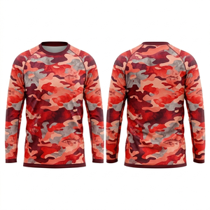 เสื้อตกปลาแบบซับลิเมชั่นสั่งทำพิเศษ แขนยาว ระบายอากาศได้ดี สวมใส่สบาย ป้องกันรังสียูวี ผ้าแห้งเร็ว - Product Image 6